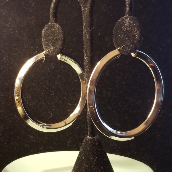 Stainless Steel Hoop Earrings - Picture 4 of 4